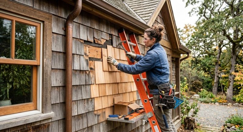 Wood Siding Repair Service