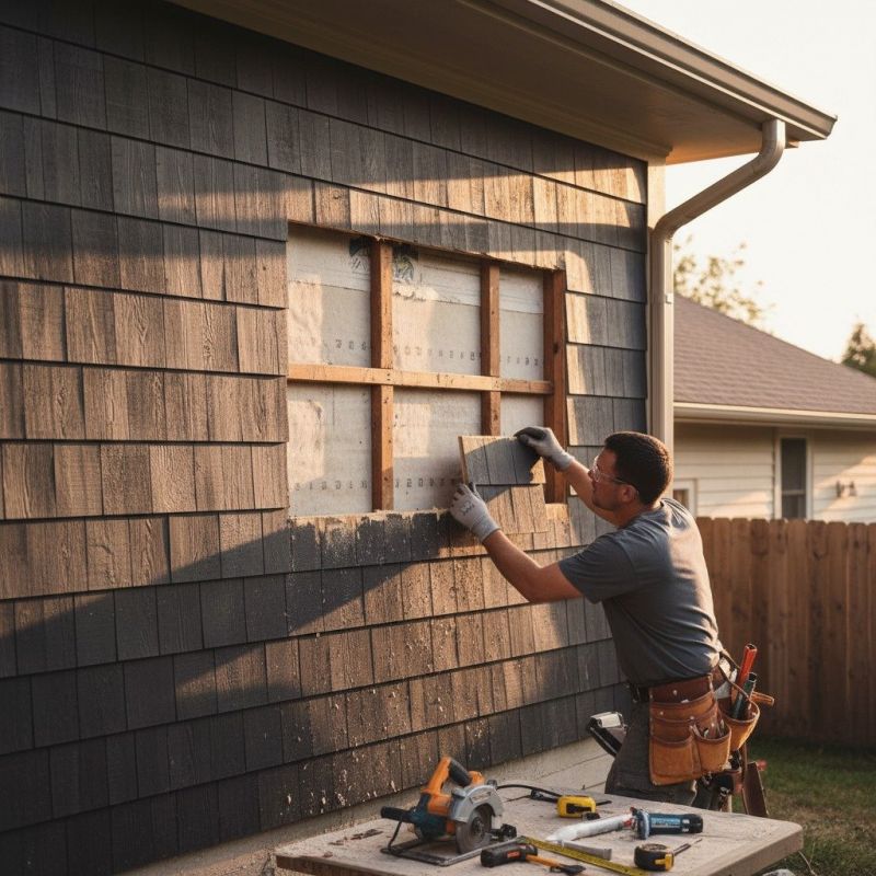 Shiplap Siding Repair
